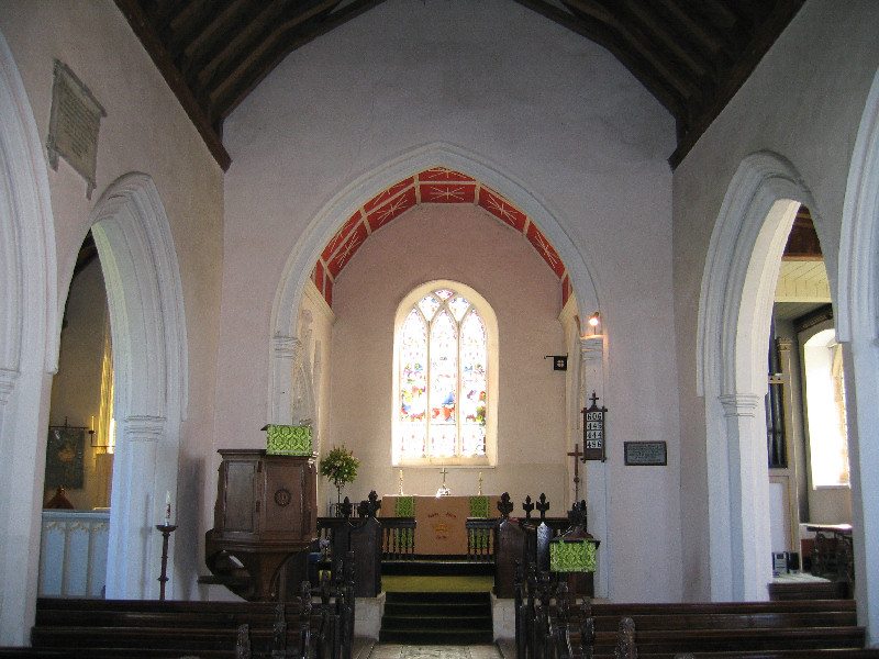 Acton All Saints Church interior